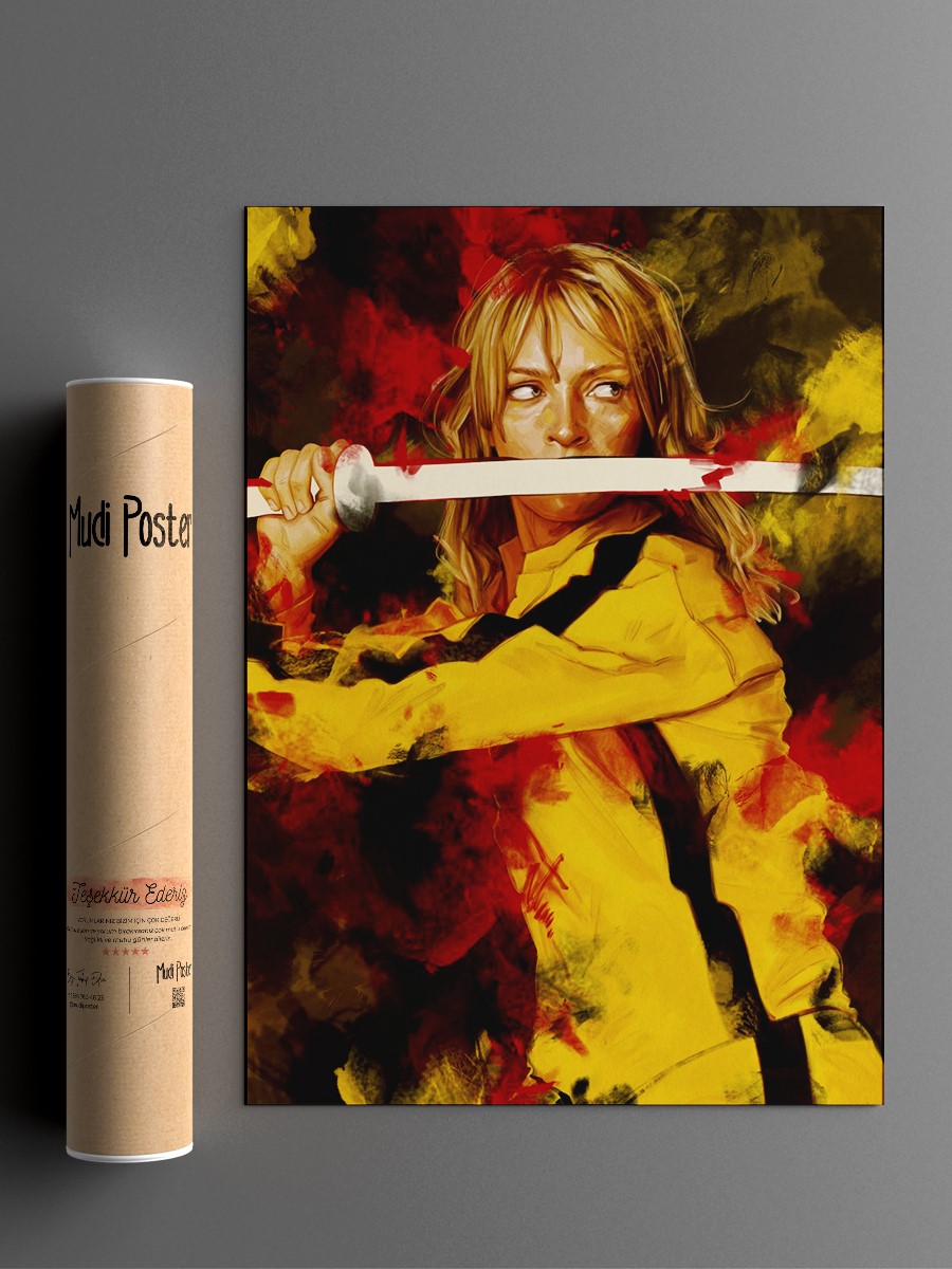 Kill Bill Poster, Çerçevesiz Tv Film Poster