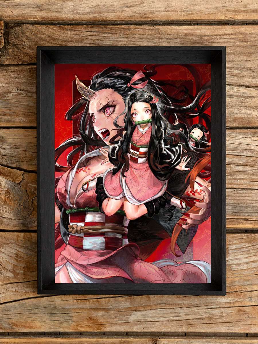 Kimetsu no Yaiba Anime Poster Çerçevesiz Yüksek Kalite Anime Duvar Poster