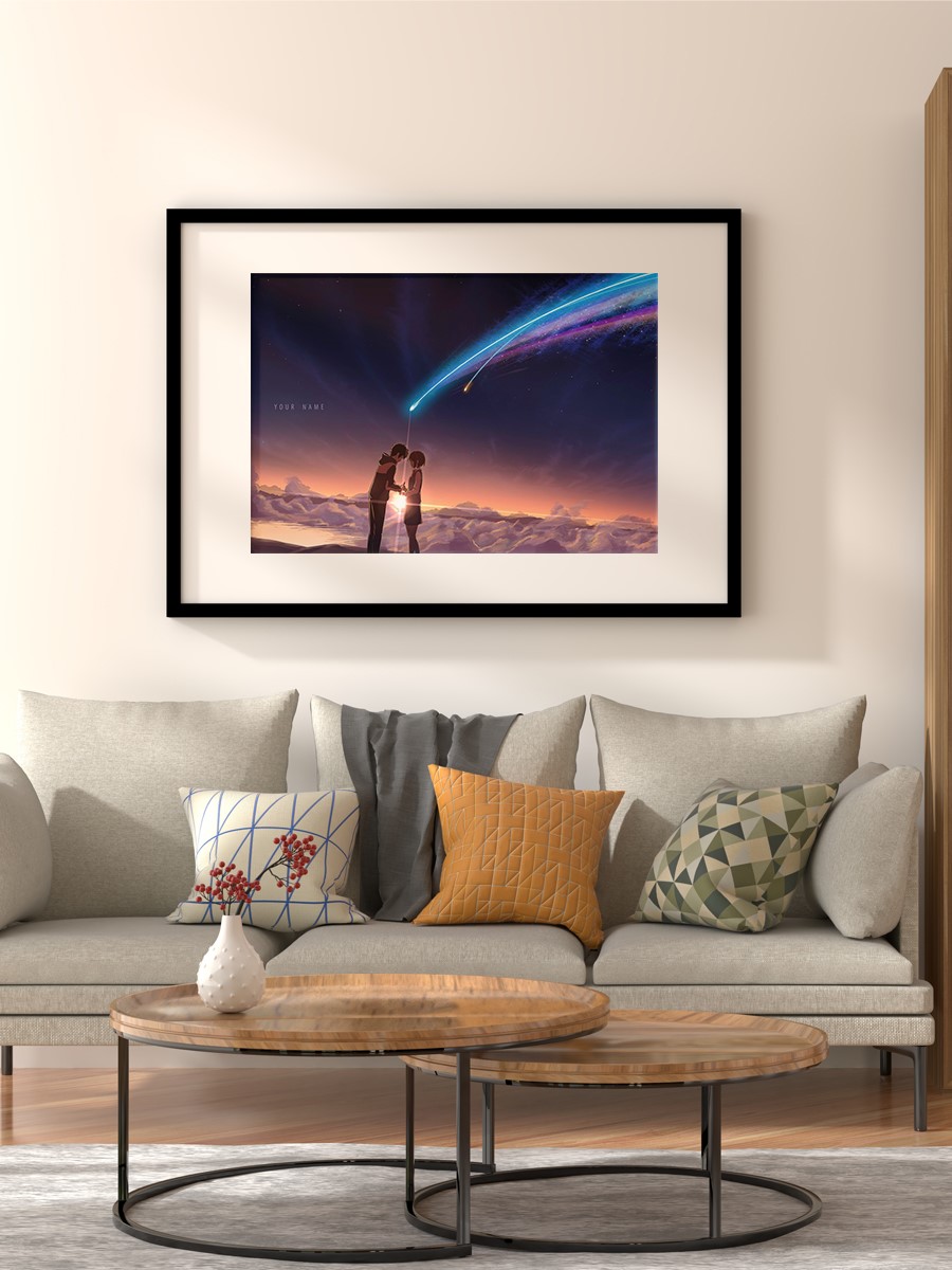 Kimi no na wa Poster, Çerçevesiz Tv Film Poster