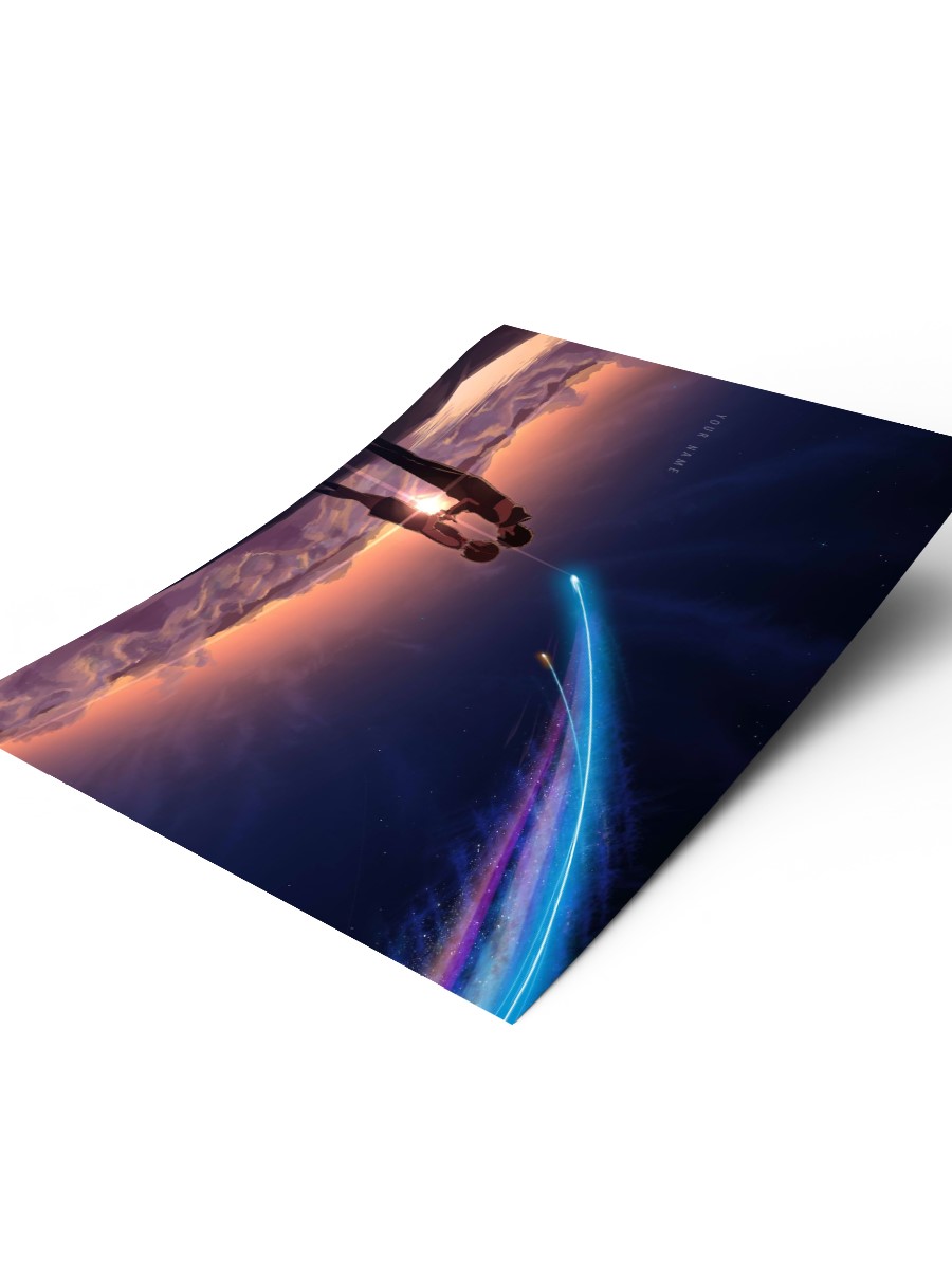 Kimi no na wa Poster, Çerçevesiz Tv Film Poster