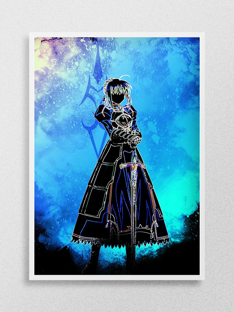 King of Knights Soul Anime Poster Çerçevesiz Yüksek Kalite Anime Duvar Poster