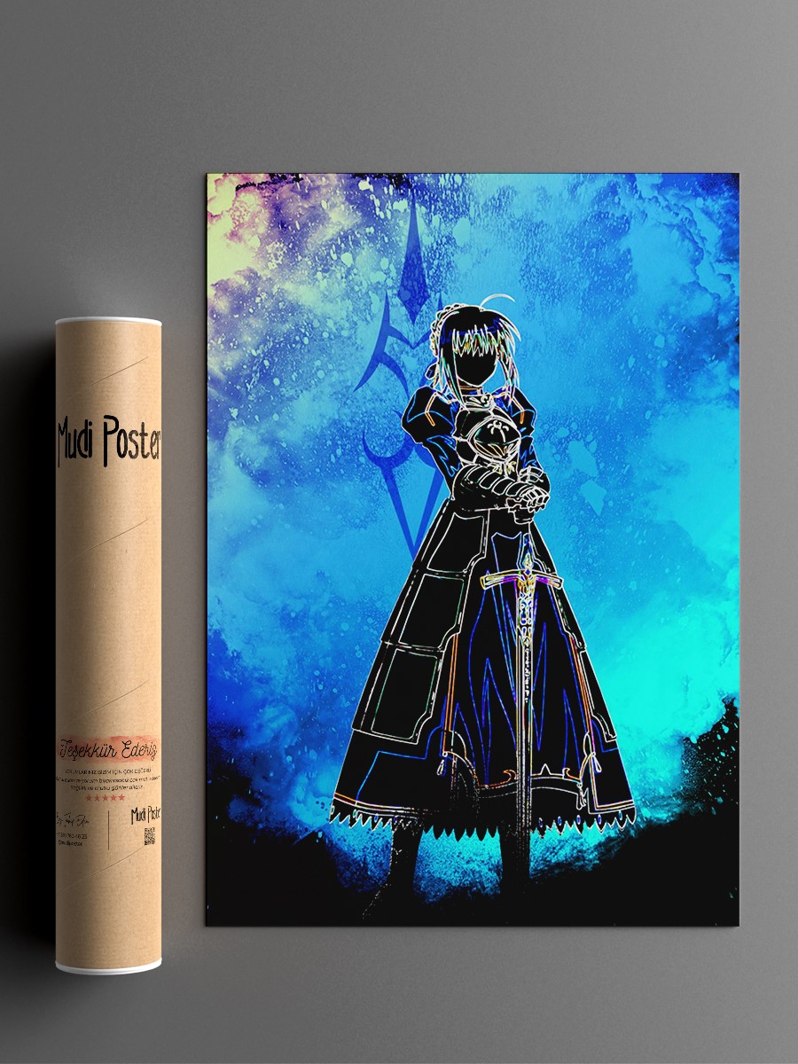 King of Knights Soul Anime Poster Çerçevesiz Yüksek Kalite Anime Duvar Poster