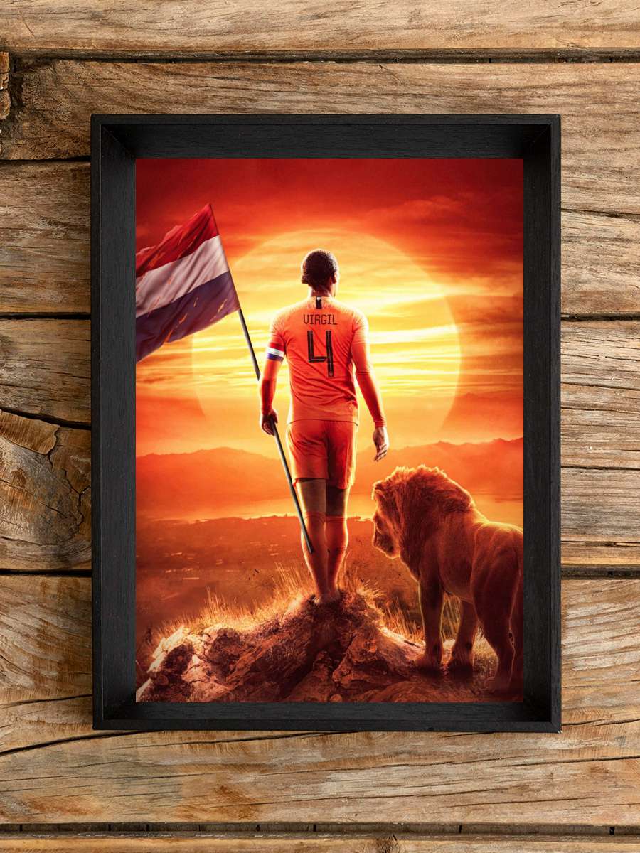 King of the hills Futbol Poster Çerçevesiz Yüksek Kalite Futbolcu Duvar Poster