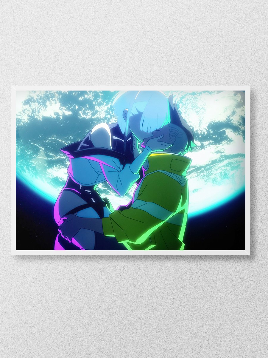 Kissing on the Moon Anime Poster Çerçevesiz Yüksek Kalite Anime Duvar Poster