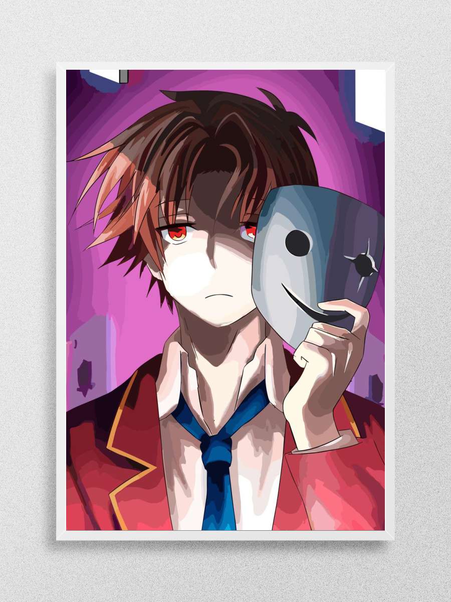 Kiyotaka Ayanokoji Anime Poster Çerçevesiz Yüksek Kalite Anime Duvar Poster