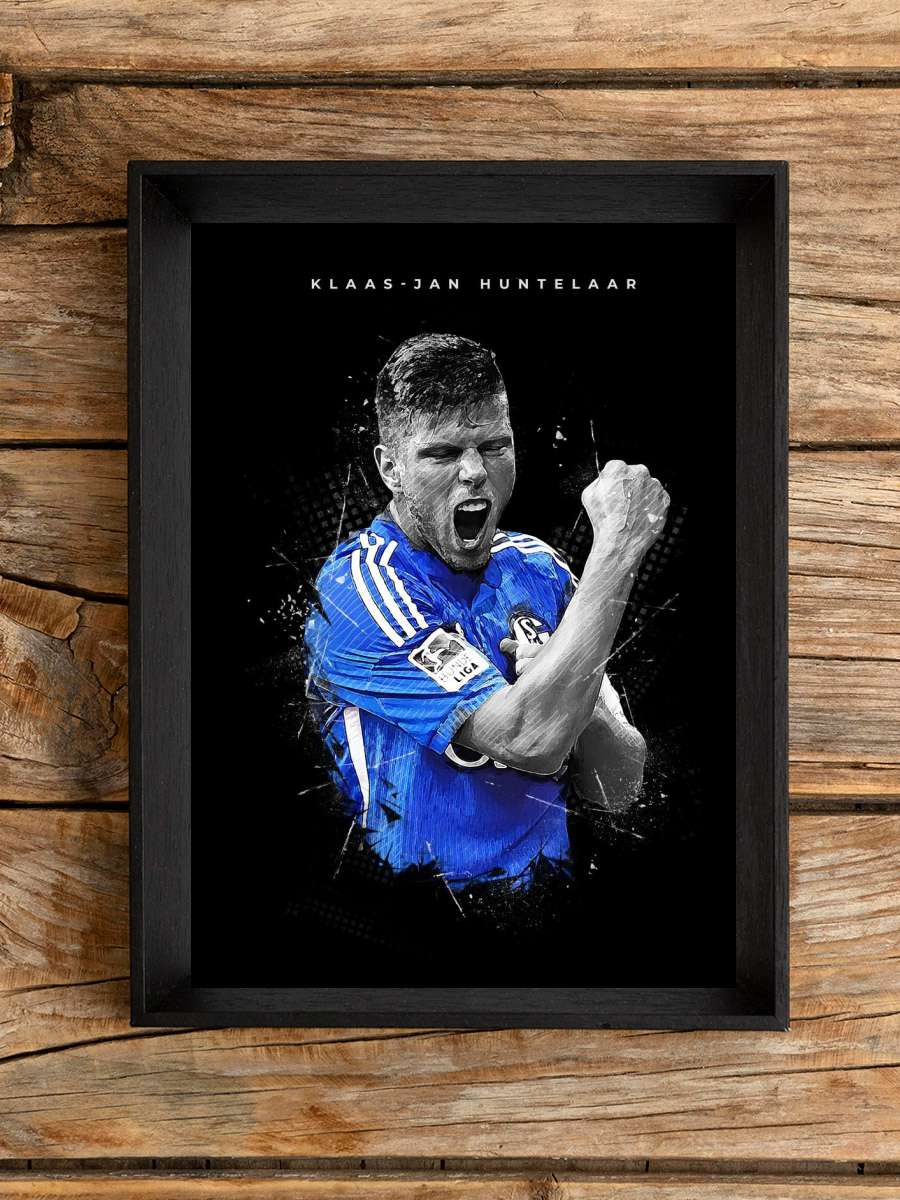 Klaas Jan Huntelaar Futbol Poster Çerçevesiz Yüksek Kalite Futbolcu Duvar Poster