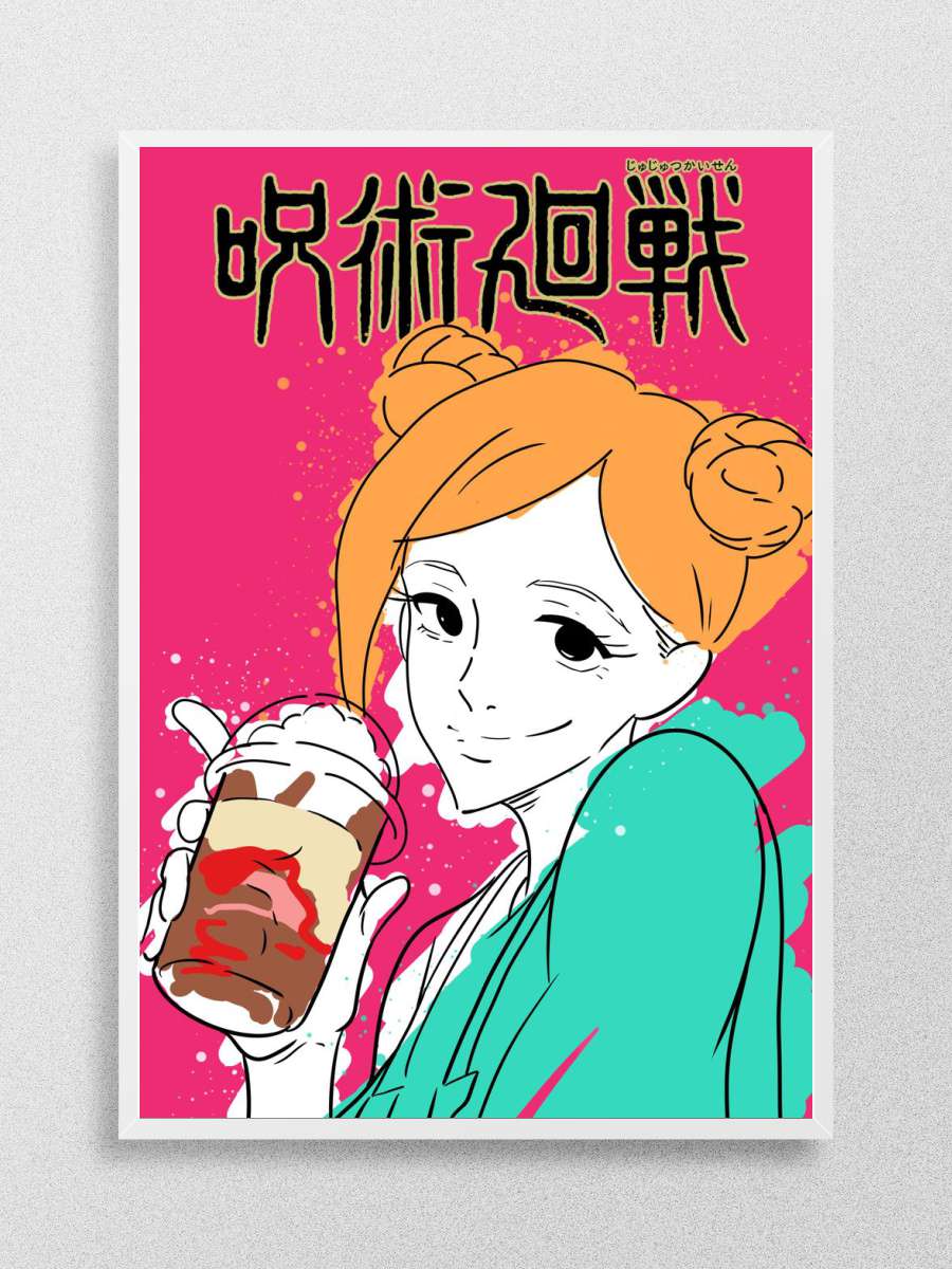 Kugusaki Nobara Anime Poster Çerçevesiz Yüksek Kalite Anime Duvar Poster