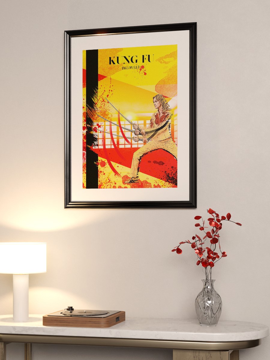 Kung Fu unlimited Poster, Çerçevesiz Tv Film Poster