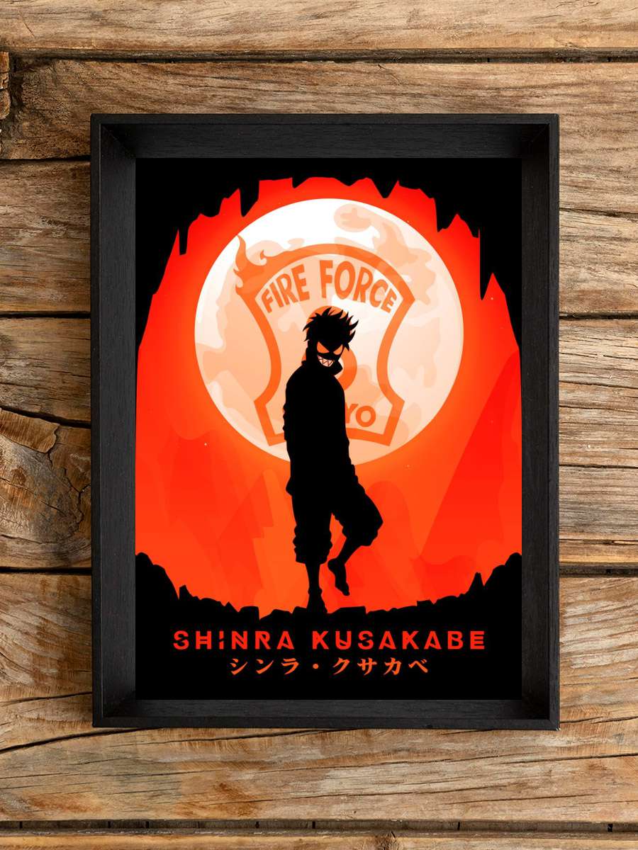 KUSAKABE SHINRA Anime Poster Çerçevesiz Yüksek Kalite Anime Duvar Poster