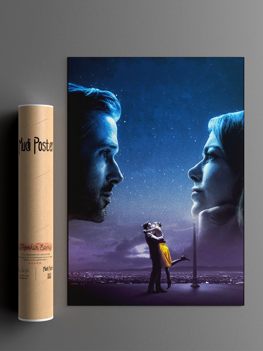 La La Land Poster, Çerçevesiz Tv Film Poster