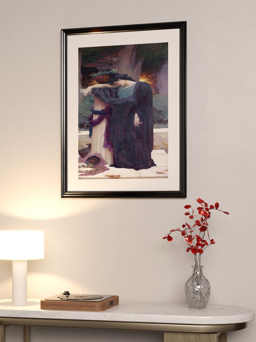 Lachrymae Tablo Sanatsal Ünlü Ressam Poster Çerçevesiz Yüksek Kalite Poster