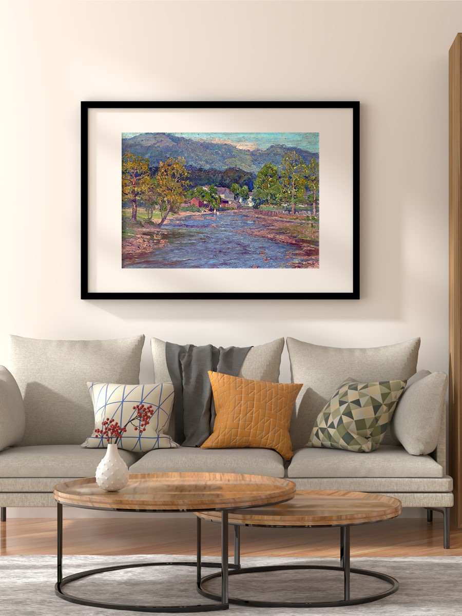 Landscape Tablo Sanatsal Ünlü Ressam Poster Çerçevesiz Yüksek Kalite Poster