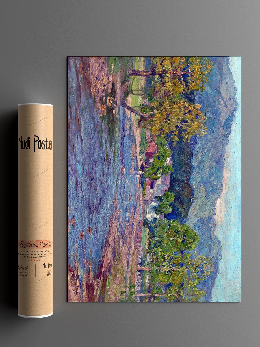 Landscape Tablo Sanatsal Ünlü Ressam Poster Çerçevesiz Yüksek Kalite Poster