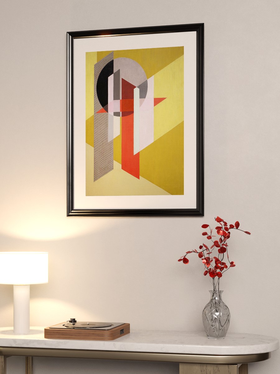 Laszlo Moholy Nagy Z VII Tablo Sanatsal Ünlü Ressam Poster Çerçevesiz Yüksek Kalite Poster