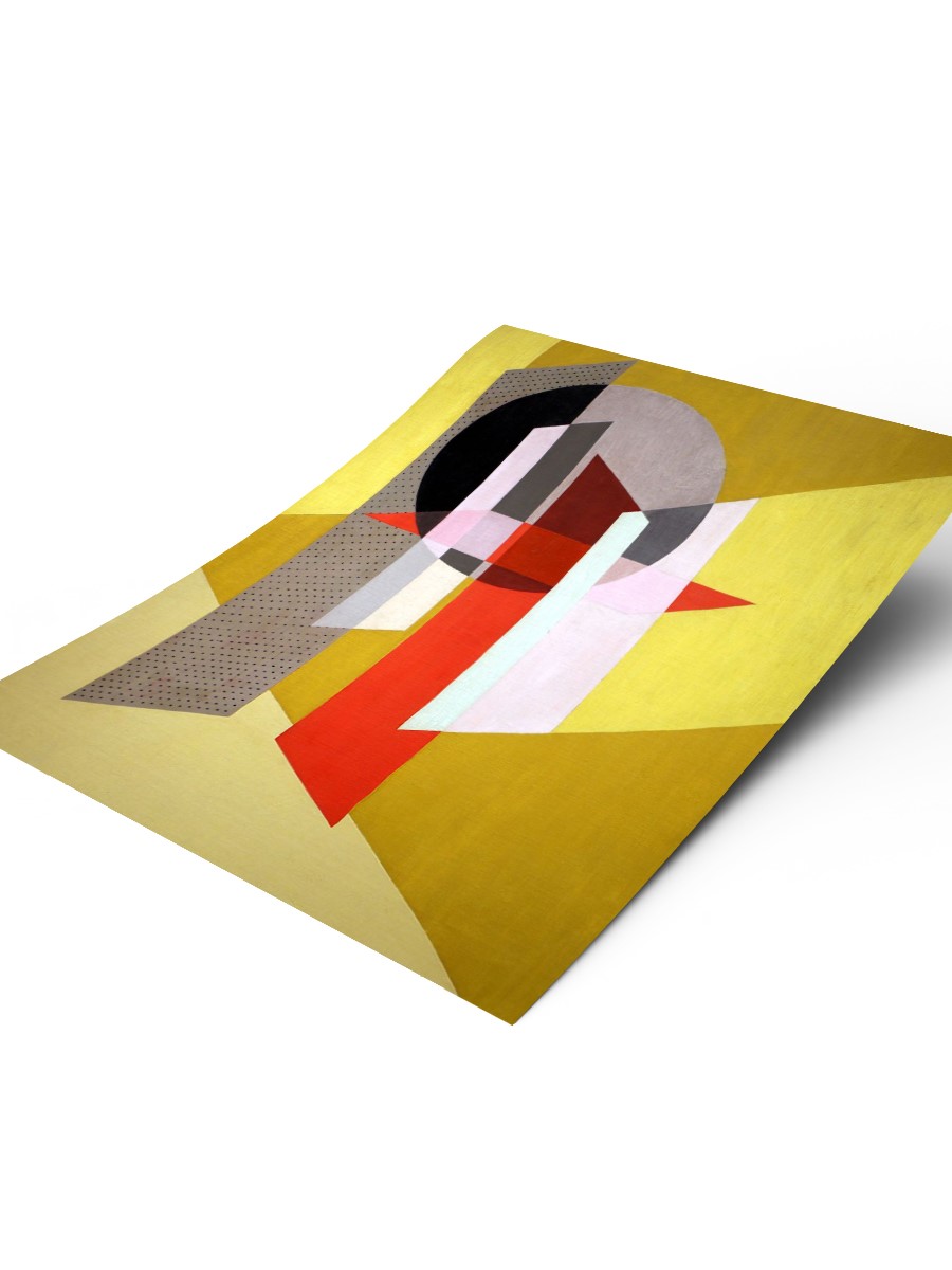 Laszlo Moholy Nagy Z VII Tablo Sanatsal Ünlü Ressam Poster Çerçevesiz Yüksek Kalite Poster