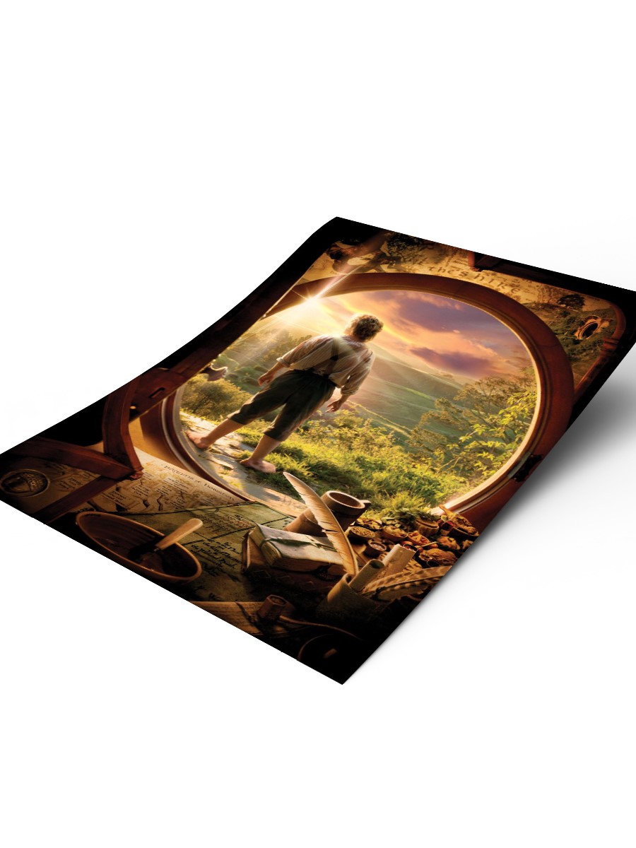 Leaving Bag End Poster, Çerçevesiz Tv Film Poster