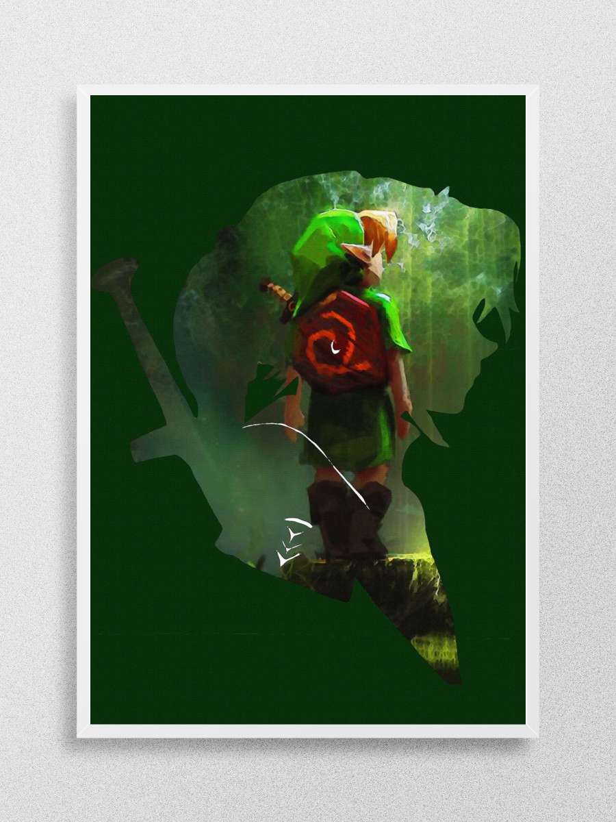Legend of Zelda Anime Poster Çerçevesiz Yüksek Kalite Anime Duvar Poster