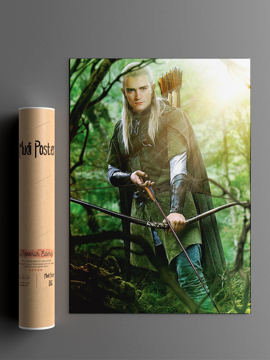 Legolas Poster, Çerçevesiz Tv Film Poster