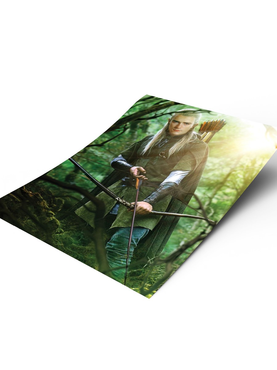 Legolas Poster, Çerçevesiz Tv Film Poster