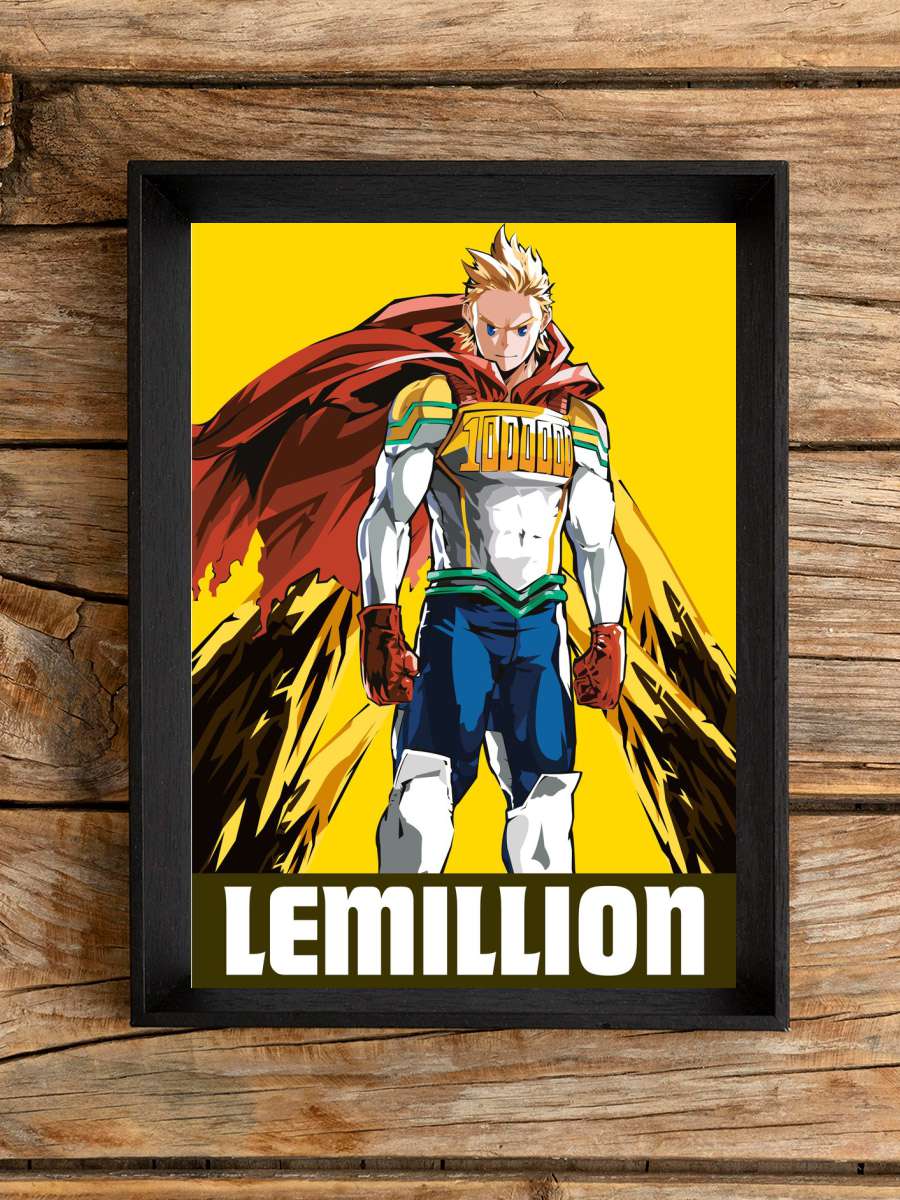 Lemillion My Hero Academia Anime Poster Çerçevesiz Yüksek Kalite Anime Duvar Poster