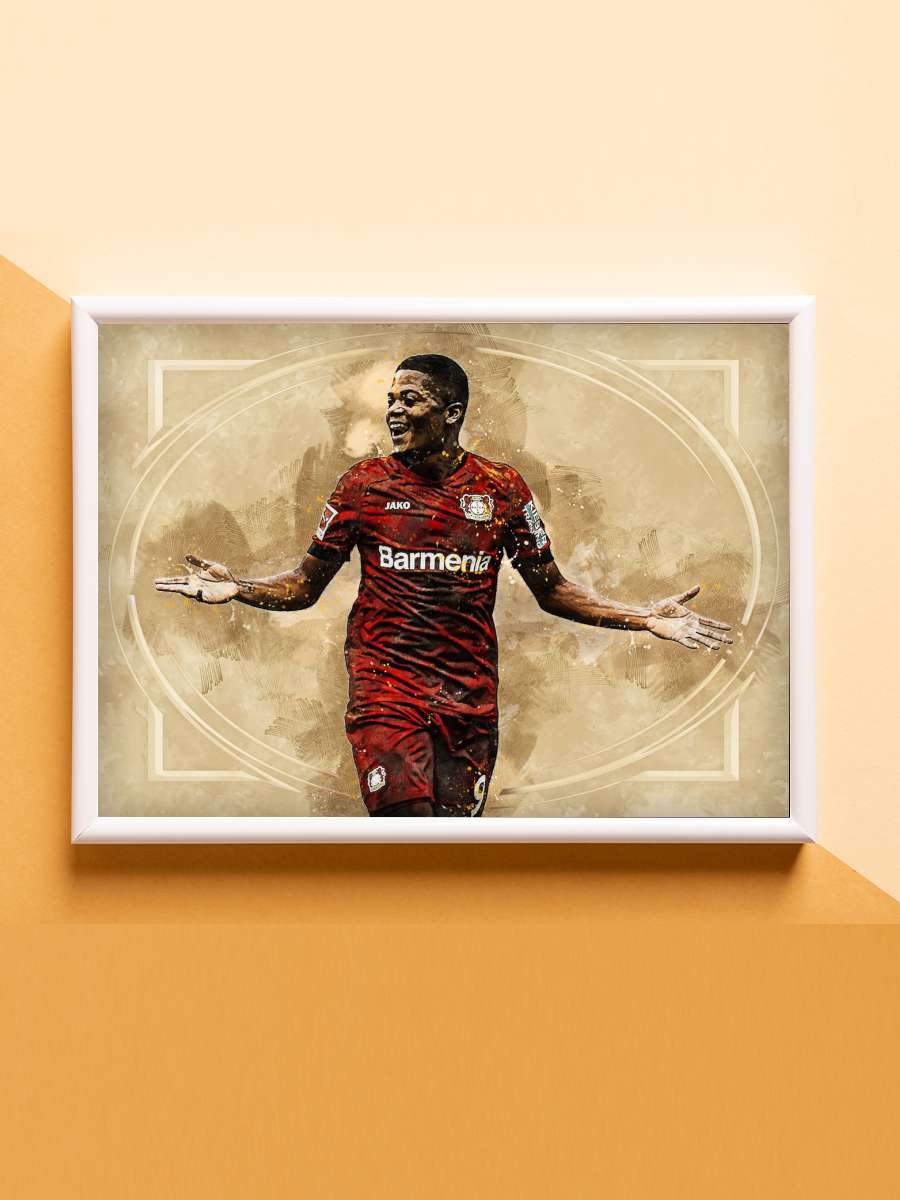 Leon Bailey Futbol Poster Çerçevesiz Yüksek Kalite Futbolcu Duvar Poster