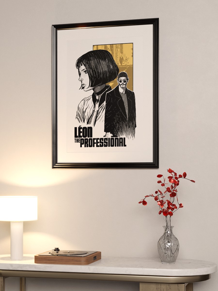 Leon The Professional Poster, Çerçevesiz Tv Film Poster