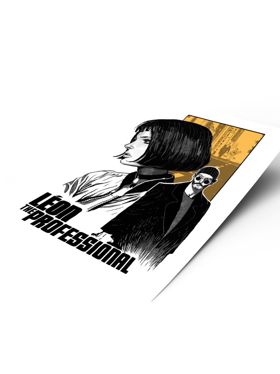 Leon The Professional Poster, Çerçevesiz Tv Film Poster