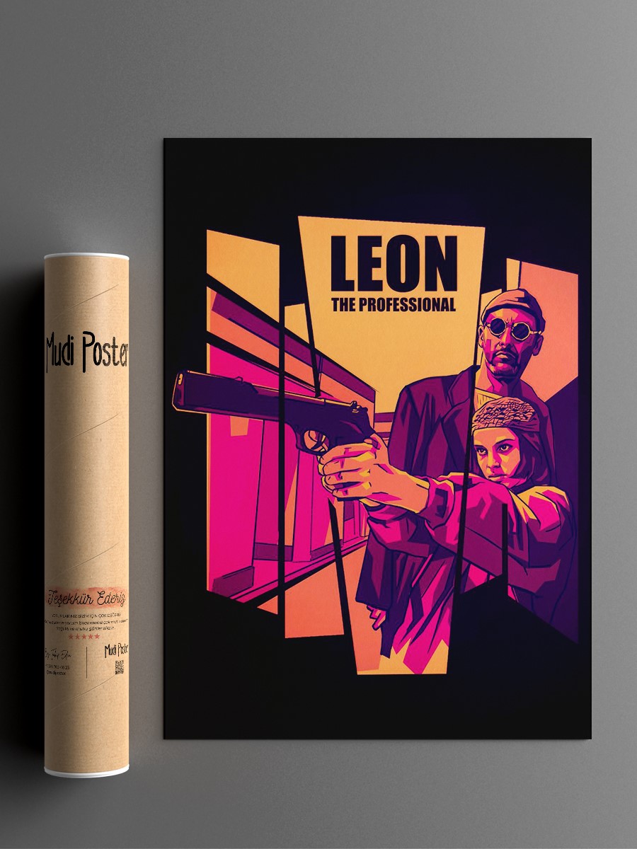Leon the professional  Poster, Çerçevesiz Tv Film Poster
