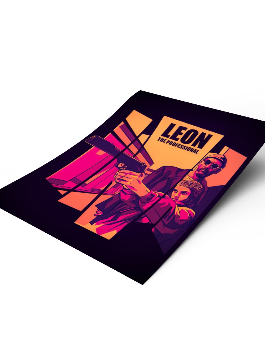 Leon the professional  Poster, Çerçevesiz Tv Film Poster