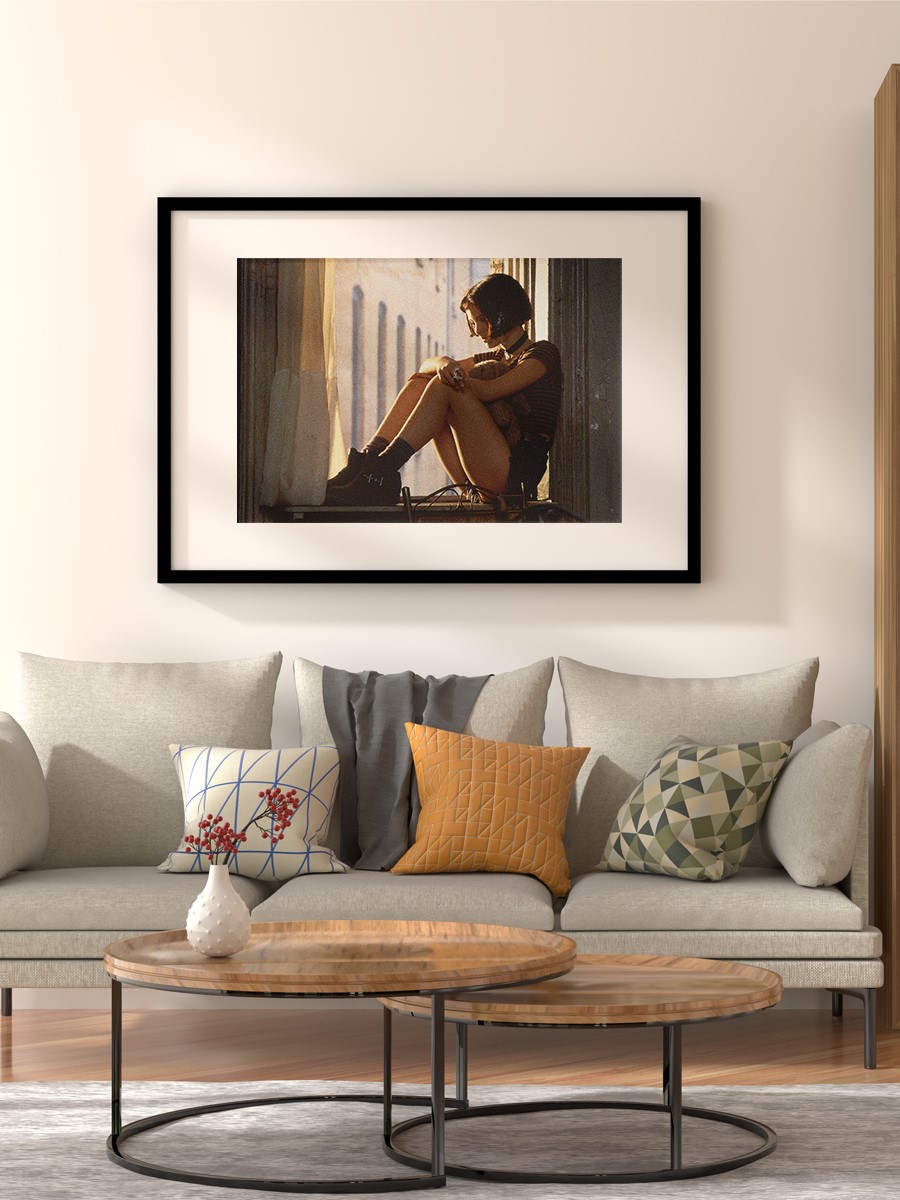 Leon The Professional Art Poster, Çerçevesiz Tv Film Poster