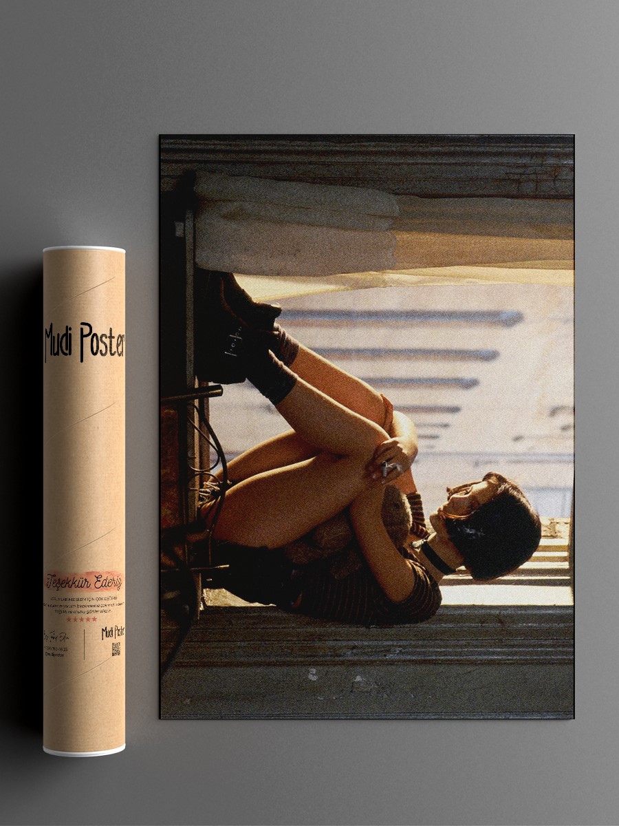 Leon The Professional Art Poster, Çerçevesiz Tv Film Poster