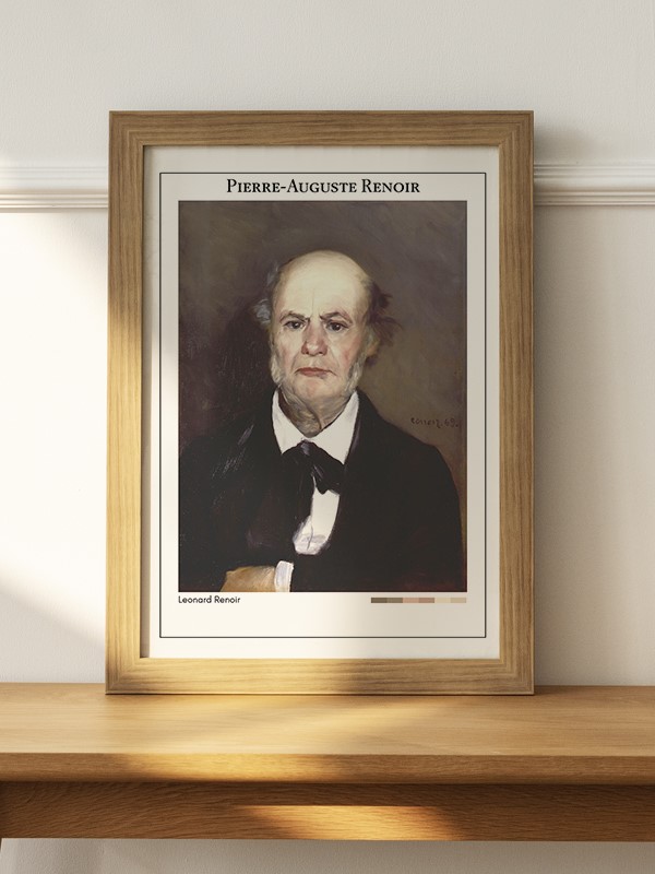 Pierre-Auguste Renoir Leonard Renoir Poster - En İyi Fiyatlarla