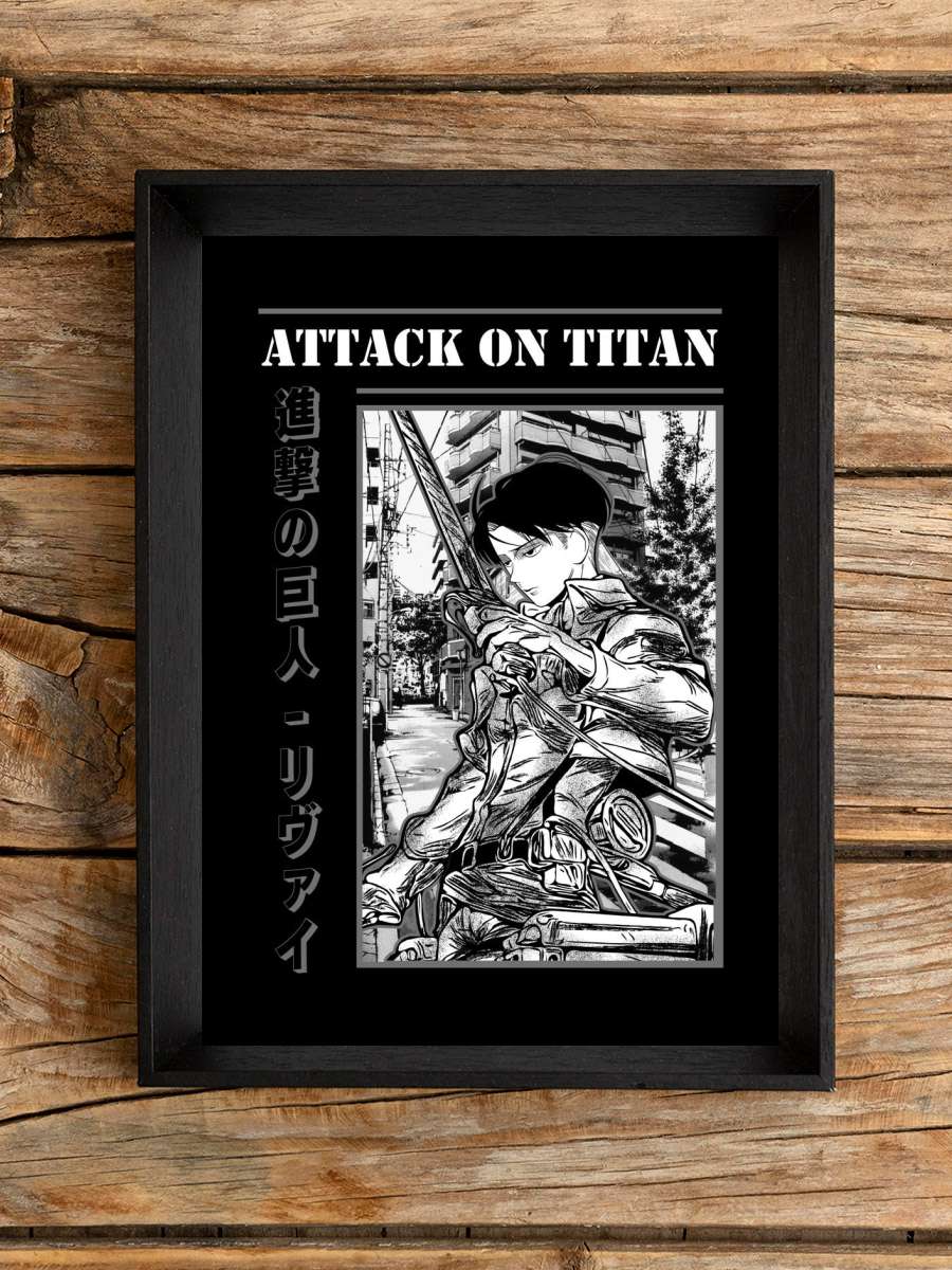 Levi 16 Anime Poster Çerçevesiz Yüksek Kalite Anime Duvar Poster