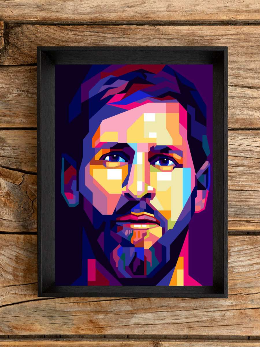 Lionel Messi Futbol Poster Çerçevesiz Yüksek Kalite Futbolcu Duvar Poster