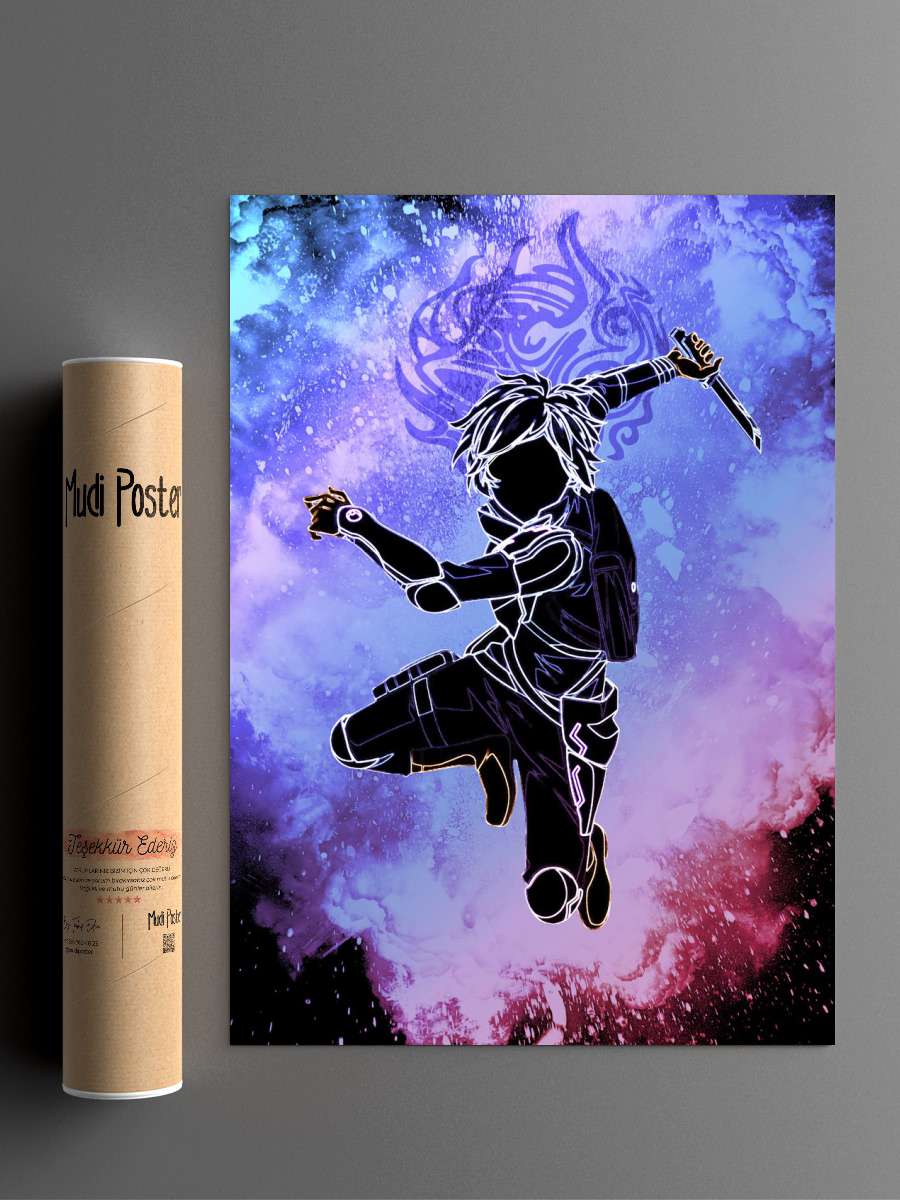 Little Rookie Soul Anime Poster Çerçevesiz Yüksek Kalite Anime Duvar Poster