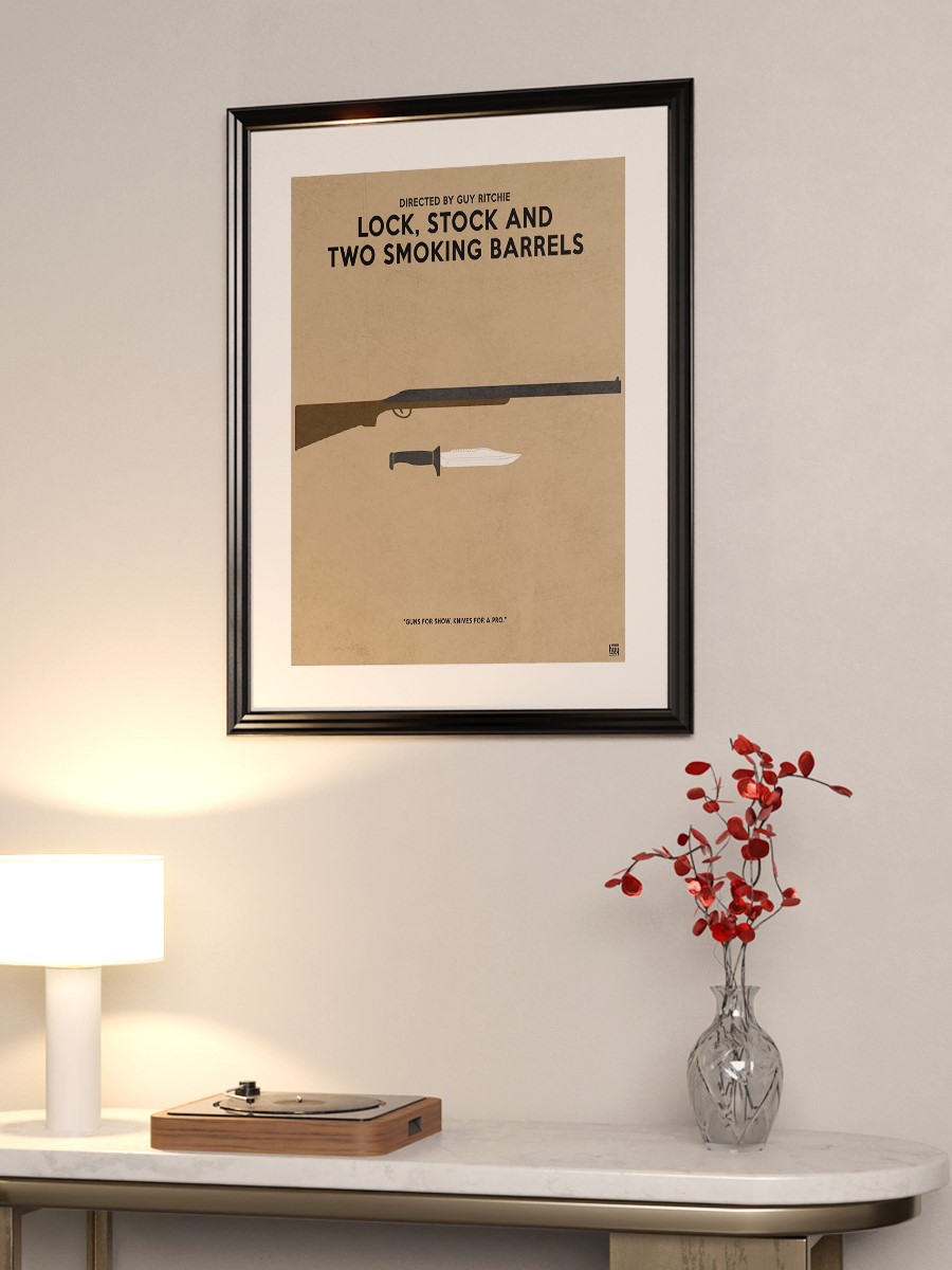 Lock Stock and Two Smokin Poster, Çerçevesiz Tv Film Poster