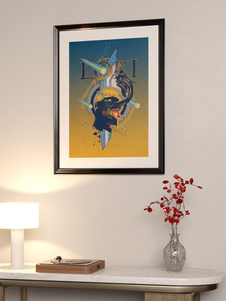 Loki Poster, Çerçevesiz Tv Film Poster