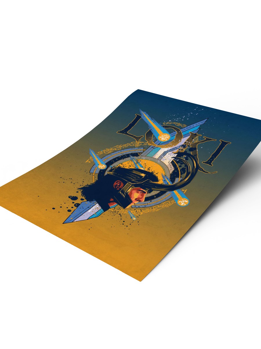 Loki Poster, Çerçevesiz Tv Film Poster