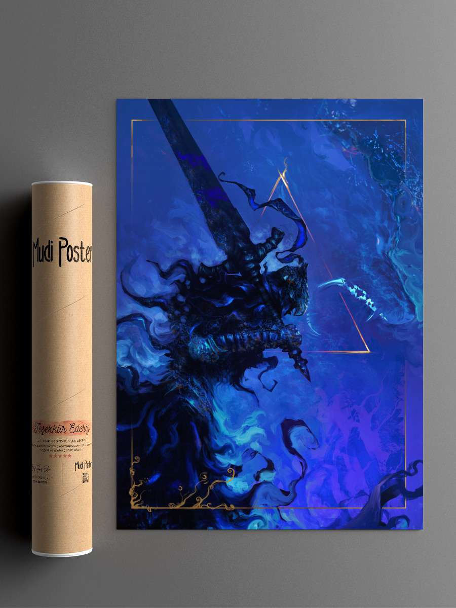 Lone wolf 2 Anime Poster Çerçevesiz Yüksek Kalite Anime Duvar Poster