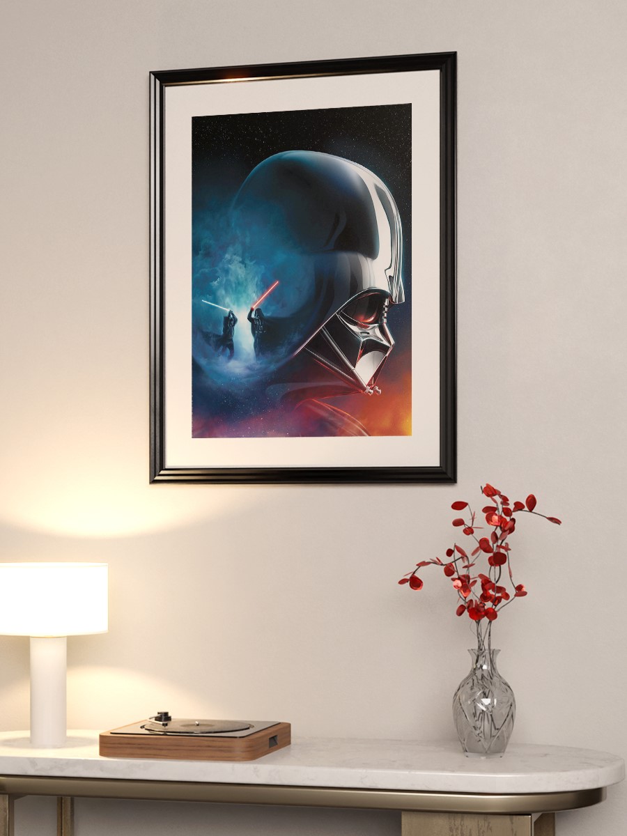 Lord Vader Poster Poster, Çerçevesiz Tv Film Poster