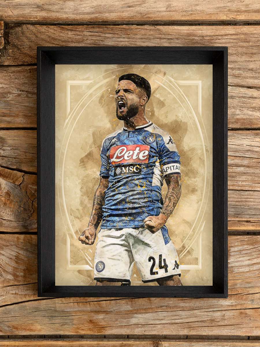 Lorenzo Insigne Futbol Poster Çerçevesiz Yüksek Kalite Futbolcu Duvar Poster
