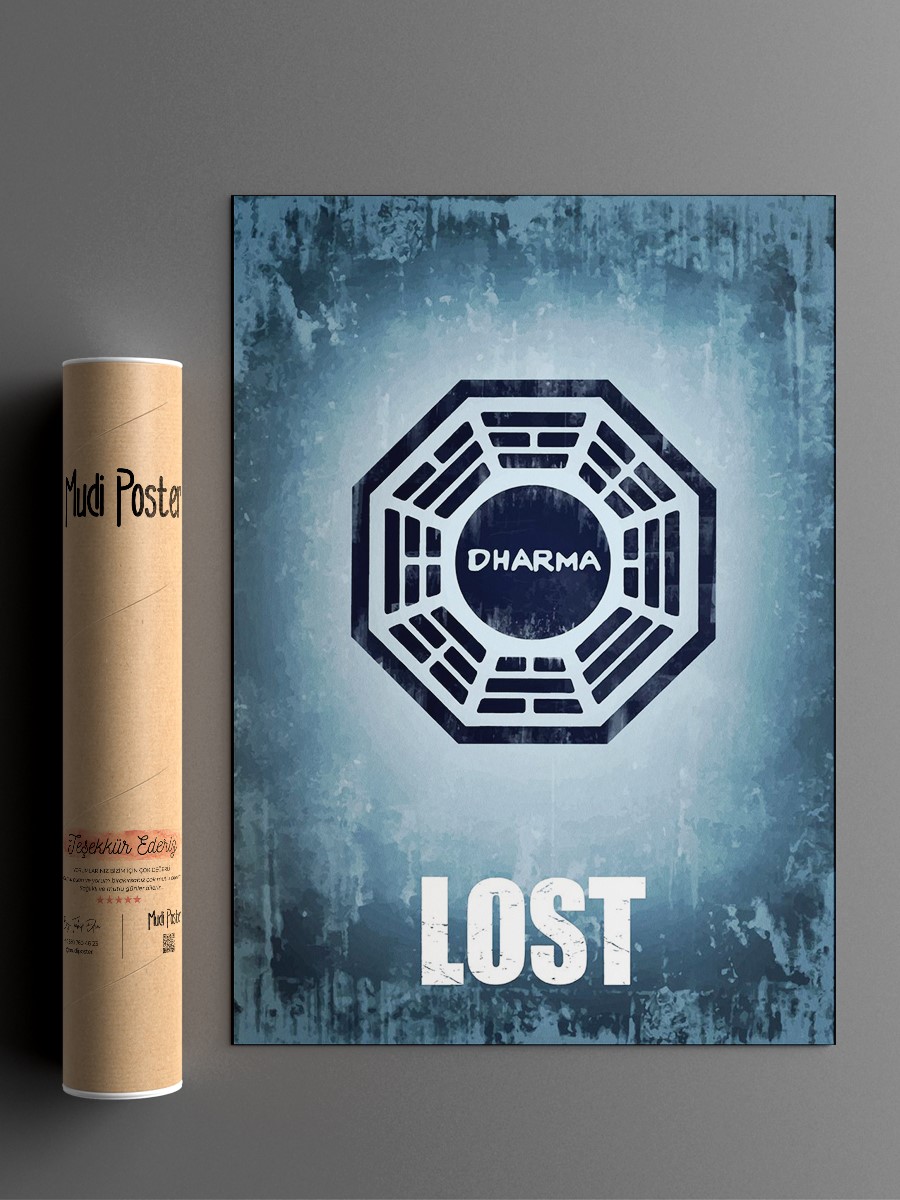 Lost 1 Poster, Çerçevesiz Tv Film Poster