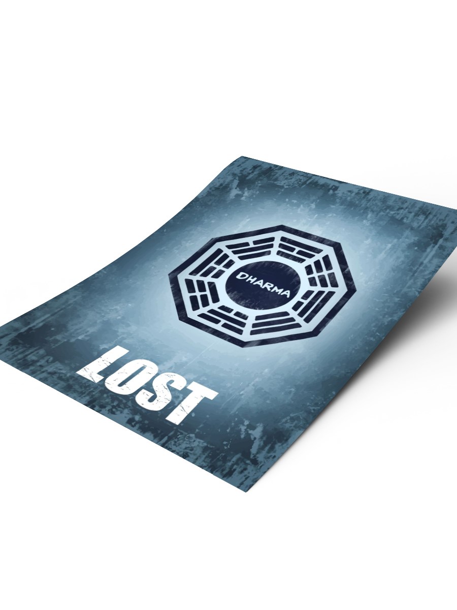 Lost 1 Poster, Çerçevesiz Tv Film Poster