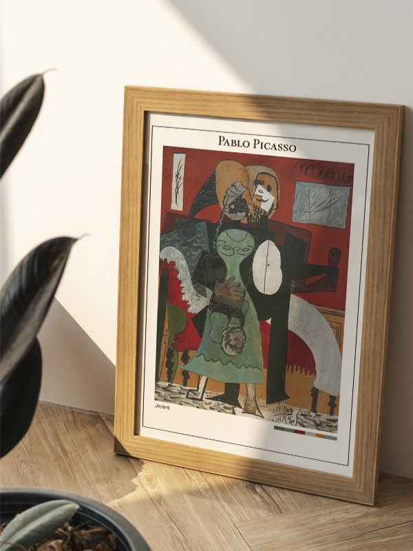 Pablo Picasso Lovers Poster