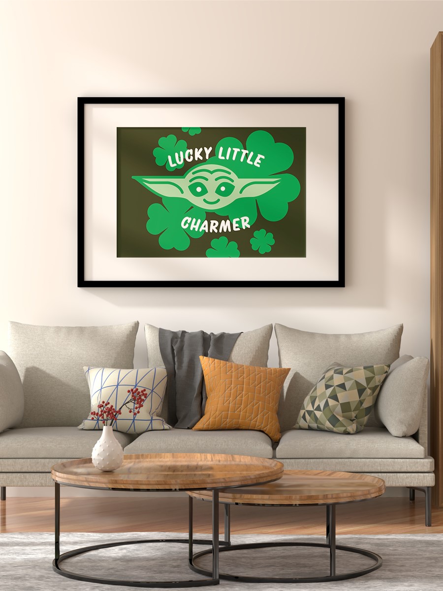 Lucky little Charmer Poster, Çerçevesiz Tv Film Poster