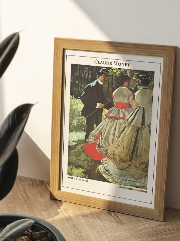 Claude Monet Lunch on the Grass Poster