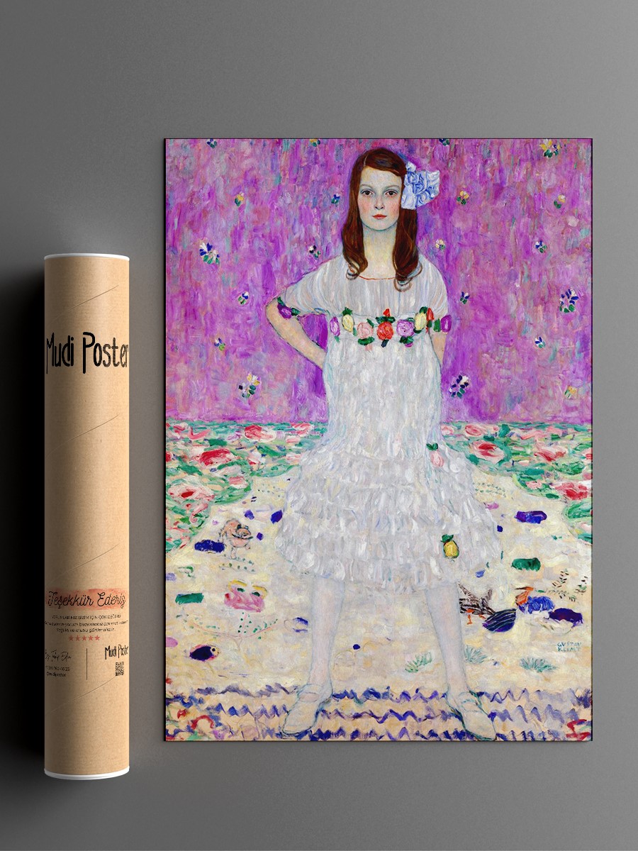 Mada Primavesi Tablo Sanatsal Ünlü Ressam Poster Çerçevesiz Yüksek Kalite Poster
