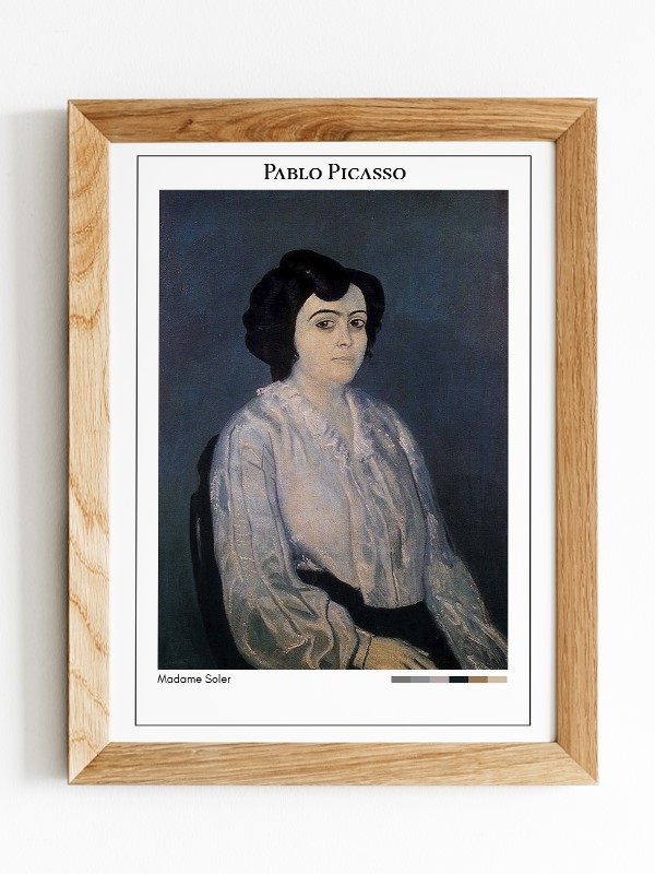 Pablo Picasso Madame Soler Poster