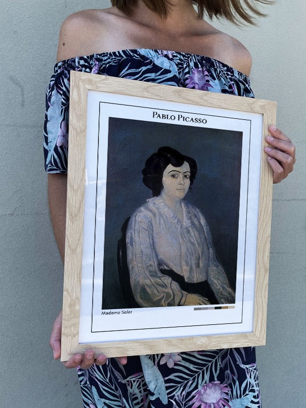 Pablo Picasso Madame Soler Poster