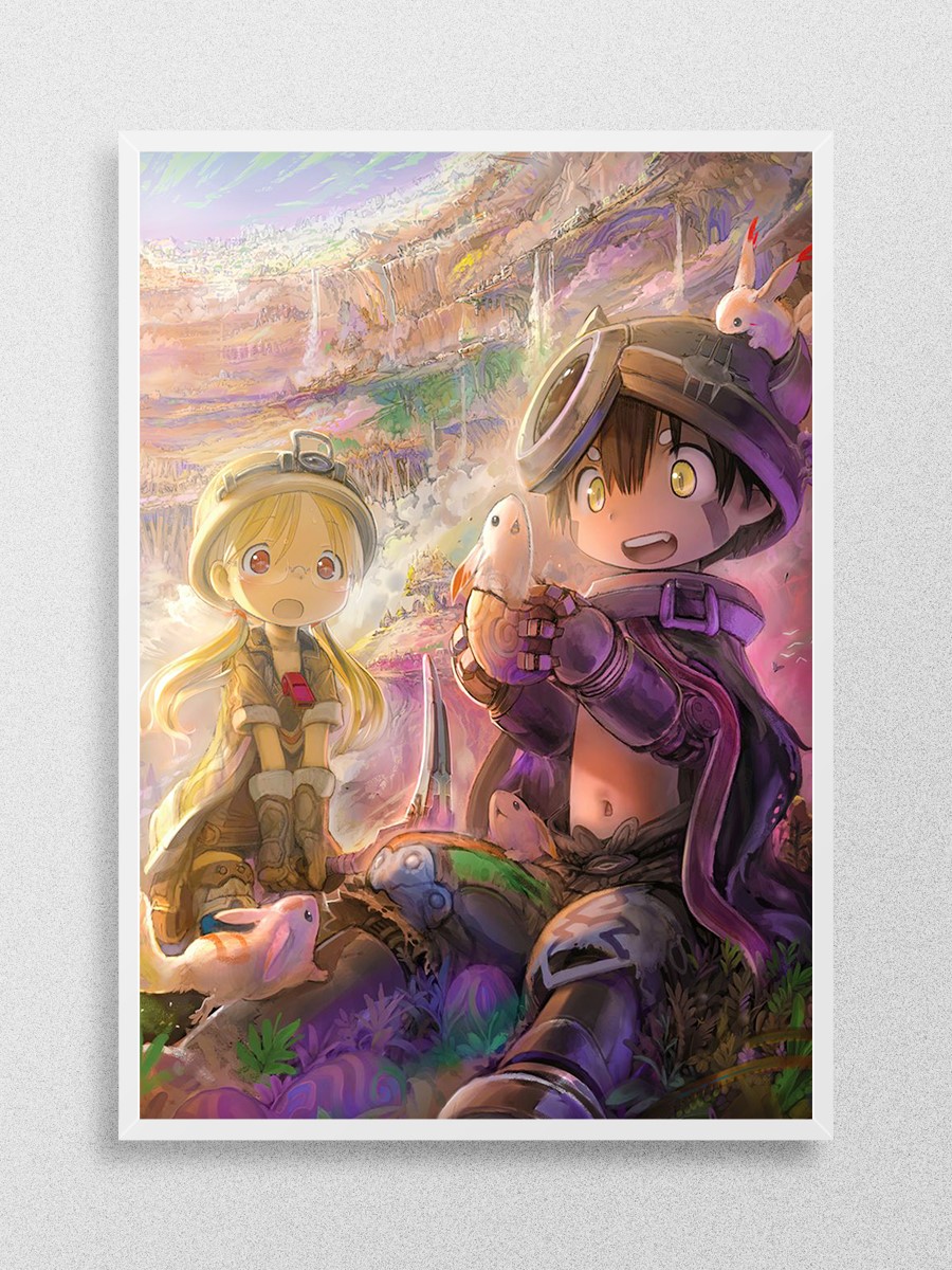 Made in Abyss Anime Poster Çerçevesiz Yüksek Kalite Anime Duvar Poster
